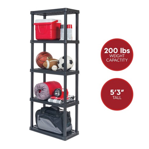 5 tier utility 2024 shelf