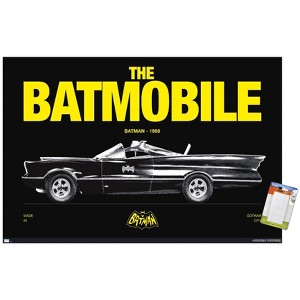Trends International DC Comics Batman: 85th Anniversary - 1966 Batmobile Unframed Wall Poster Prints - 1 of 4