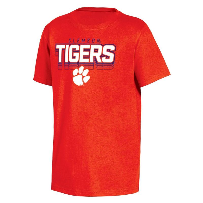 NCAA Clemson Tigers Boys&#39; Core T-Shirt, 1 of 4