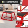 ODK Plyometric Jump Box, Heavy Duty Steel Step Up Box, Anti-Slip Jump Trainers for Home Gym Workout, Condition Strength Training 12'', 18'', 24'' - 4 of 4