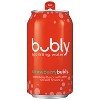 bubly Strawberry Sparkling Water - 8pk/12 fl oz Cans - image 3 of 4