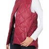 Women's Diamond Quilted Vest - ZENANA - image 2 of 2