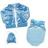 Sophia’s Gymnastics Outfit Set for 18'' Dolls, Aqua - 4 of 4