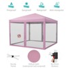 10 x 10 FT Pop Up Canopy, Party Tent with Mosquito Netting, Height Adjustable Instant Sun Shade, for Parties, Camping, Events - 3 of 4