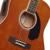 Ashthorpe Dreadnought Acoustic Electric Guitar with 10-Watt Amp, Gig Bag, and Accessories - 3 of 4