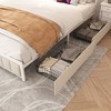 NicBex Full/Queen Upholstered Bed Frame with 4 Drawers,Platform Bed Frame with Storage Headboard,Charging Station,No Box Spring Needed,Noise Free - 3 of 4