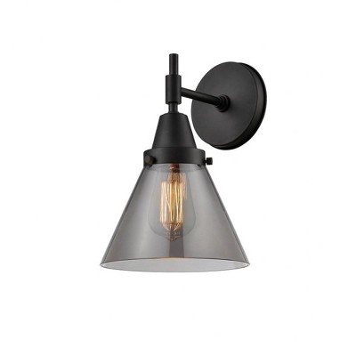 Cone - 1 Light Wall Sconce-11.25 Inches Tall and 7.75 Inches Wide