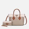 MKF Collection Brynlee Color-Block Women’s Tote Bag with Wallet by Mia K - 2 of 4