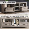TV Stand for TV Entertainment Center Media Console with Drawers Open Shelf Large Storage Space Kitchen Buffet Table for Dinner Room Living Room - 4 of 4