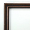 30" x 24" Non-Beveled Dark Bronze Scoop Wood Wall Mirror - Amanti Art - 3 of 4