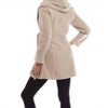 Women's Hooded Wrap Coat - ANGEL - 2 of 4
