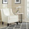 Daniel Club Chair - MCR4733B - Off White - Safavieh - 2 of 4
