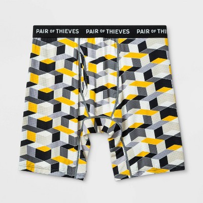 Pair Of Thieves Men's Super Fit Long Boxer Briefs : Target