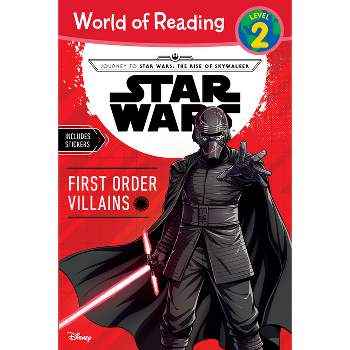 Star Wars World of Reading Book First Order Villains Level 2 - by Michael Siglain (Paperback)