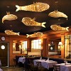 Artloge Fish-Shaped Pendant Ceiling Light Dining Room Chandelier Lamp for Decor - 4 of 4