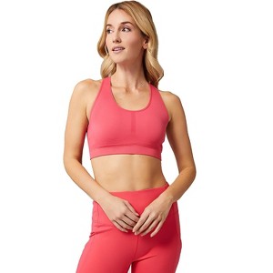 32 Degrees Cool Women's Fitted Seamless Racerback Sports Bra - 1 of 4