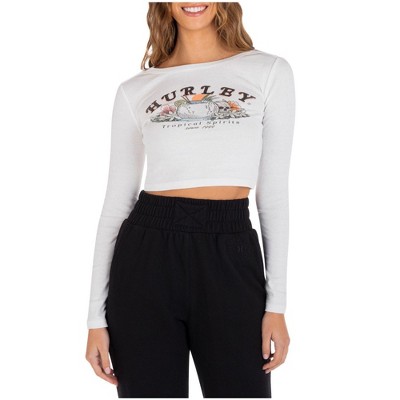 Hurley Womens Tropical Sprits Graphic T-Shirt