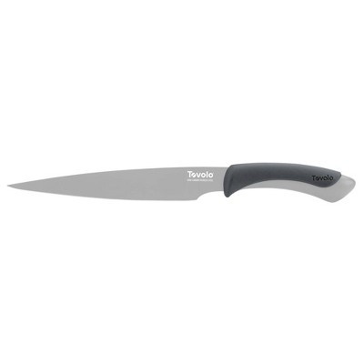 Tovolo Comfort Grip 8.5" Slicing Knife Oyster Gray 14013-201