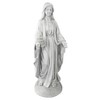 Design Toscano Madonna Of Notre Dame Garden Statue - Grand, Off-White - 3 of 4