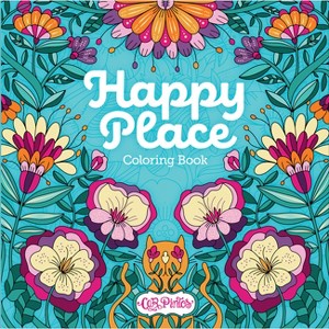 Happy Place Coloring Book - by  Car Pintos (Paperback) - 1 of 1