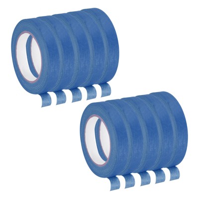 Unique Bargains No-Residue Drip-Free Painting Wide Crepe Paper Masking Tapes