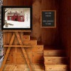 Gulches Series "New Fallen Snow" in by Billy Jacobs 1 Piece Black Frame Print Seasonal Home Decor Poster Art Print 21 in. x 1 in. - 3 of 4