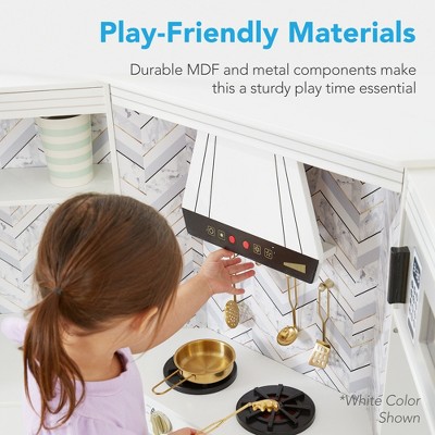 Best Choice Products Pretend Play Corner Kitchen, Ultimate Wooden Toy