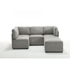 120" Modular Sectional Couch 6-Seater Large Sofa for Living Room U Shaped with Chaise Ottoman -Morden Fort - 3 of 4