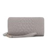 MKF Collection Eve Genuine Leather Crocodile-embossed Women’s Wristlet Wallet by Mia K - 2 of 4
