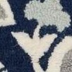 navy blue/ivory