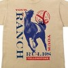 Yellowstone Your Ranch Your Rules Adult Sand Crew Neck Short Sleeve T-shirt - 2 of 3