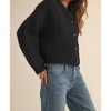 Women's Stella Button Up Sweater Cardigan - MIOU MUSE - 3 of 4