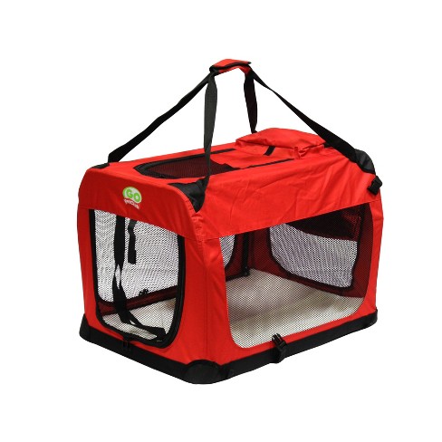 32 Inch Soft Sided Folding Crate Pet Carrier 