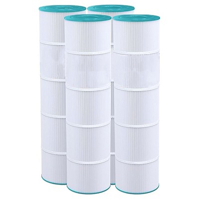 Hurricane 4 Pack HF7471-04 Advanced Pool Filter Cartridge Replacement for PCC105, Unicel C-7471, Filbur FC-1977, Pentair Clean & Clear Plus 420