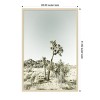 Amanti Art Joshua Tree National Park Vintage Impression by Melanie Viola Wood Framed Wall Art Print - 3 of 4
