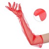 INSPIRE CHIC Women's Tulle Full Finger Mesh Opera Gloves - 3 of 4