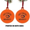East Central University Tigers Logo Aluminum Holiday Christmas Tree Ornament - 2 of 4