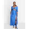 Rebdolls Women's Ariana Tie Front Crop Top - 2 of 3