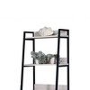 Acme Furniture 67" Wendral Bookshelf Natural/Black : Open Back, 5-Shelves, Metal Frame - 2 of 3