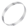 Unique Bargains Heat-Resistant Perforated Stainless Steel Cake Rings for Baking - 4 of 4