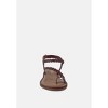 Stallone Black Braided Flat Sandals - 2 of 4