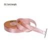 Unique Bargains Gift Wrapping Wedding Wide Satin Grosgrain Ribbon 1 Pc - 2 of 4