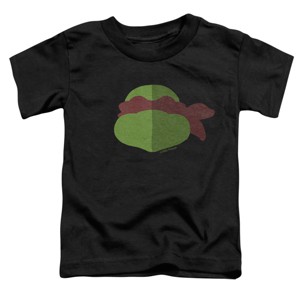 Teenage Mutant Ninja Turtles Raph Face Kids T Shirt (4T) For Toddlers  Black - 1 of 4