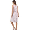 Casual Nights Women's Cotton Sleeveless Nightgown Chemise - 3 of 4