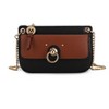 MKF Collection Jill Vegan Leather Color Block Crossbody Handbag by Mia K - 2 of 4