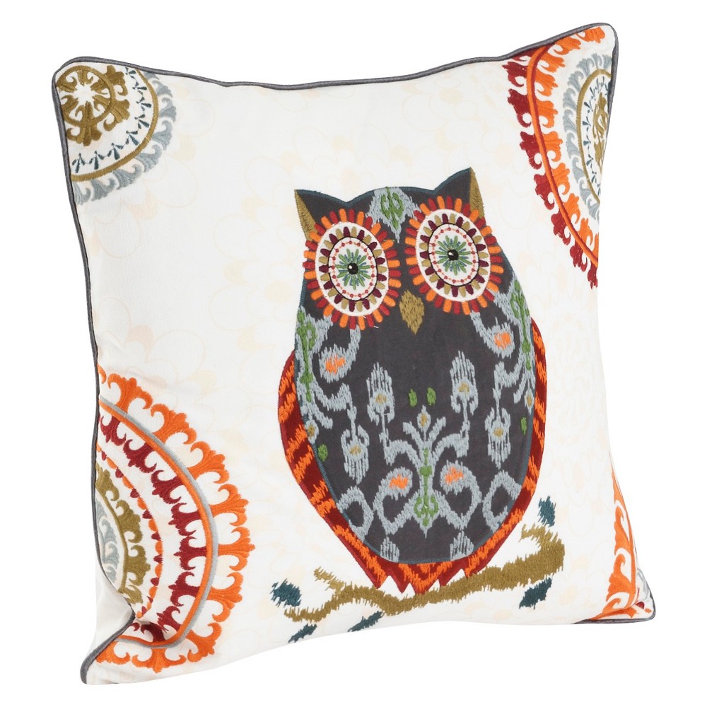 UPC 789323273819 product image for Gray Owl Design Throw Pillow (18