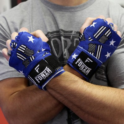 thin blue line boxing gloves