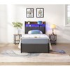 Streamdale Twin Bed Frame with Storage and Charging, Noise-Free, No Box Spring Required - 4 of 4