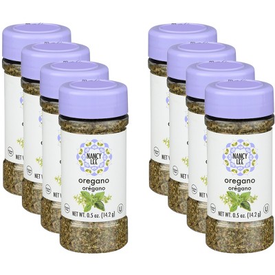 Nancy Lee Spice Oregano Whole - Pack of 8 - 0.5  OZ
