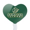 Saint Leo University Primary Logo Heart Love Cupcake Picks Toppers Decoration Set of 6 - 2 of 4